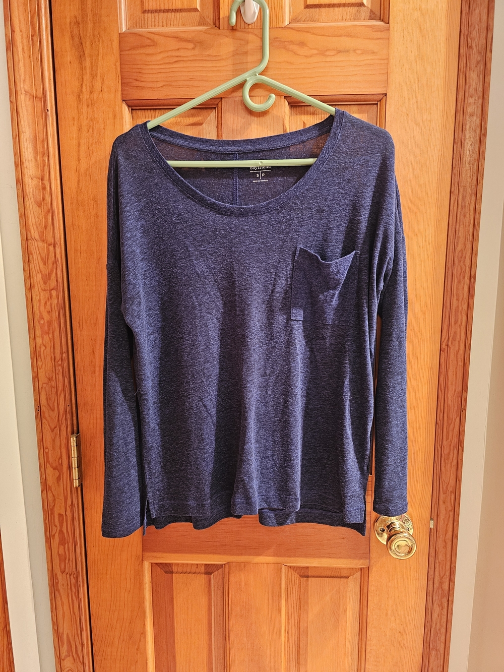 Old Navy Blue Boyfriend Tee